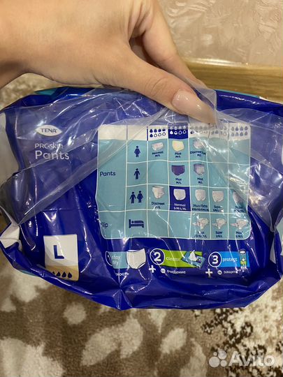 Подгузники-трусы для взрослых tena