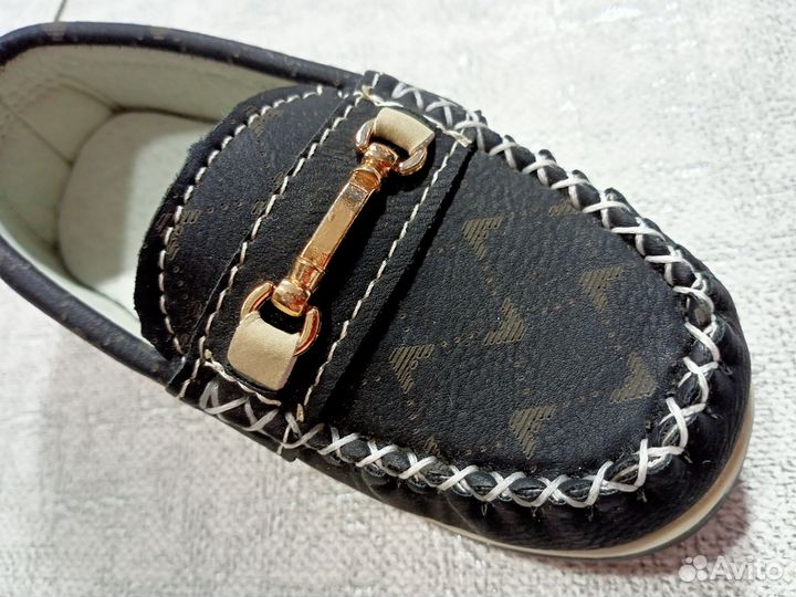 Мокасины для мальчика, р-р 22, 23, 25
