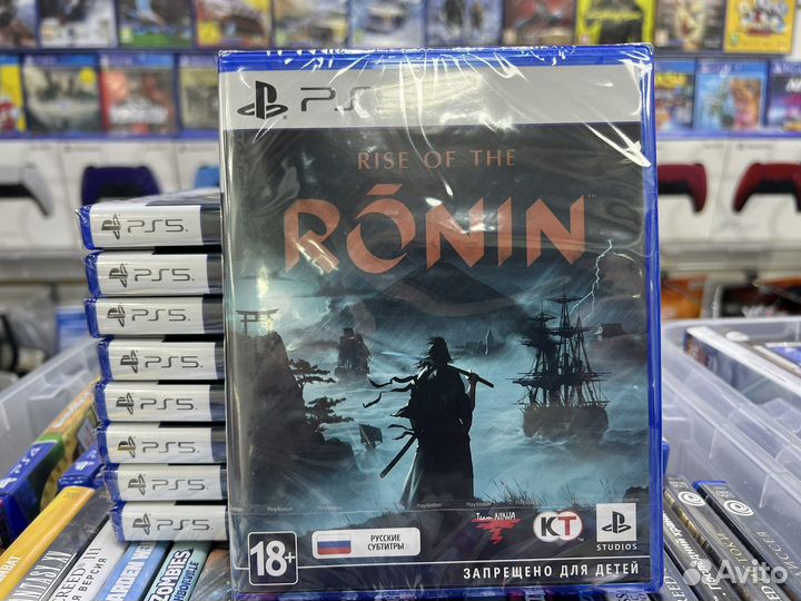 Rise of the ronin ps5 диск