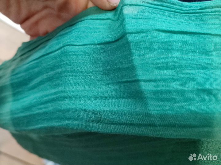 Шарф однотонный модал, тонкий, новый