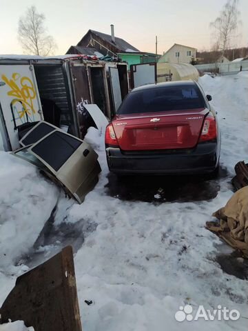 Chevrolet lacetti крышка багажника