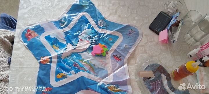 Детский коврик водный