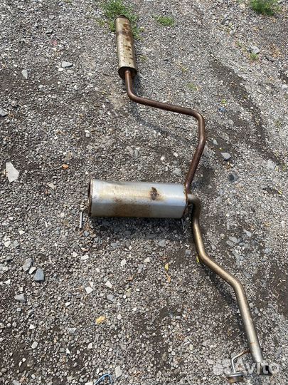 Выхлопная труба глушитель chevrolet cruze