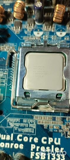 Материнская плата+проц+оперативка