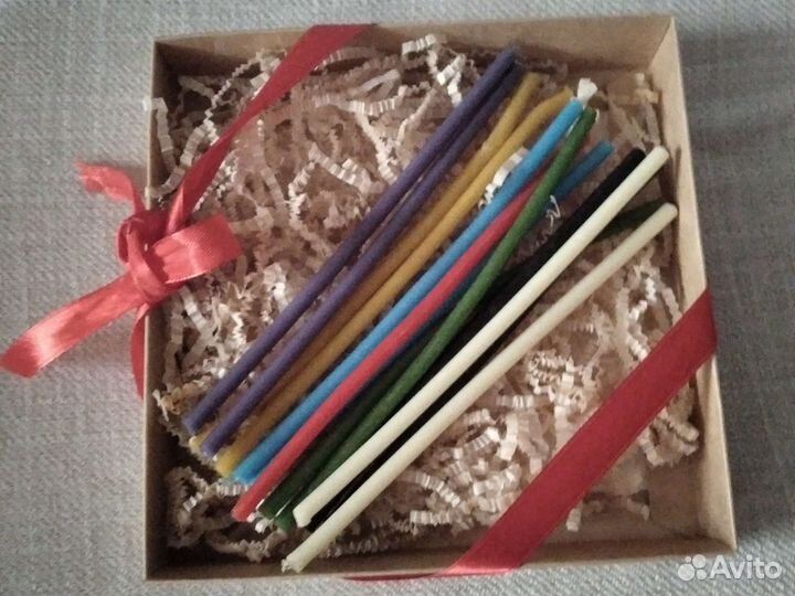 Свечи с воском