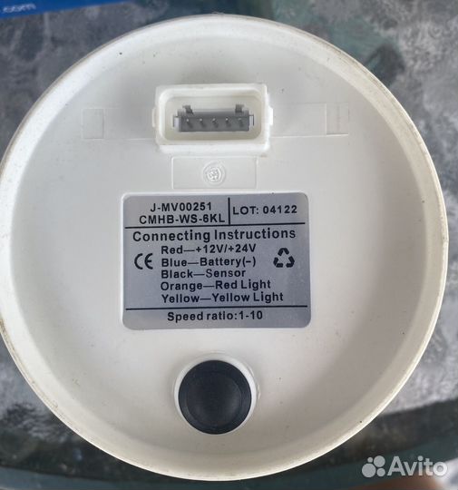 Тахометр для лодочного мотора