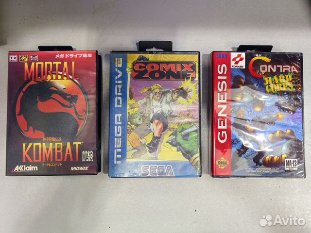 Картриджи для Sega Mega drive и Genesis