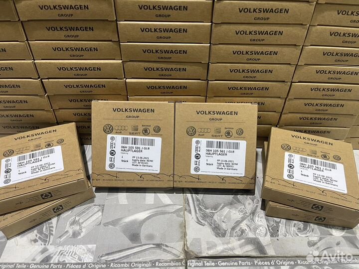 Вкладыши коренные 1.8 tfsi еа888 ген3