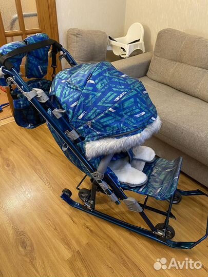 Cанки-коляска Ника Детям нд7-8SK