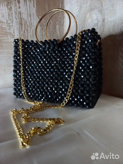Сумка из бусин ручной работы