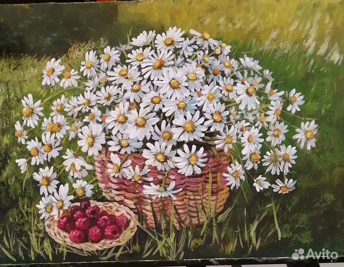 Картина на картоне 50/40