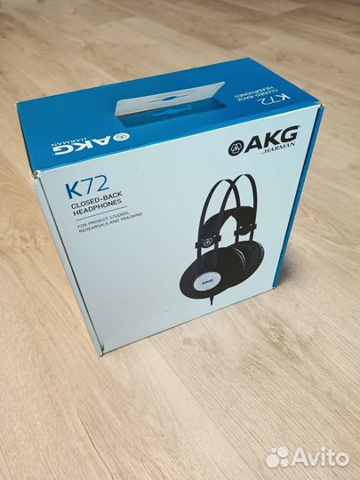 Студийные наушники akg k 72