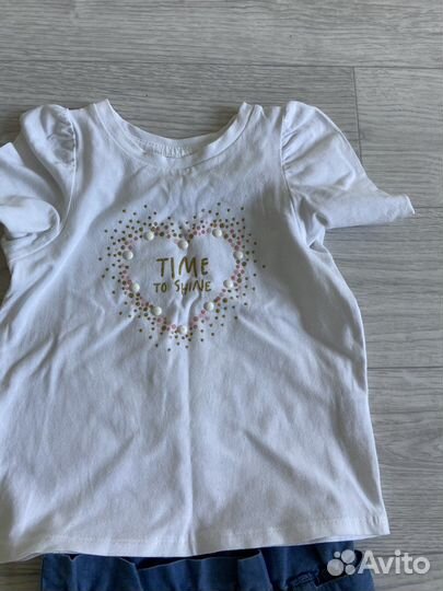 Пакет вещей на девочку 98 104