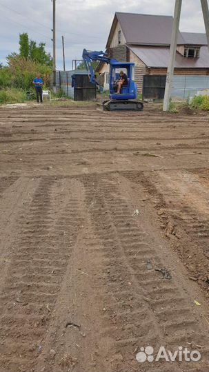 Услуги мини-экскаватора