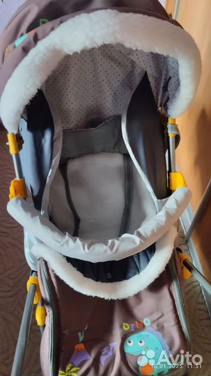 Санки коляска ника