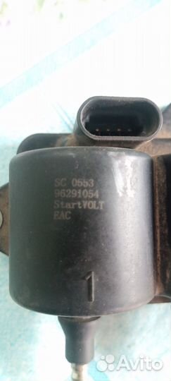 Катушка зажигания daewoo matiz