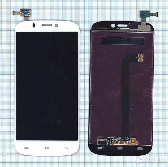 Модуль для Micromax A300 Canvas Gold белый