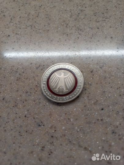 Юбил монета серииНа службе общества пожарн охран