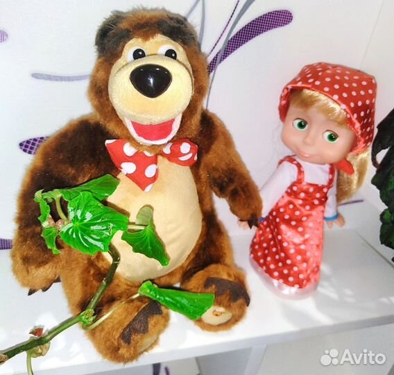 Игрушка Маша и Медведь говорят