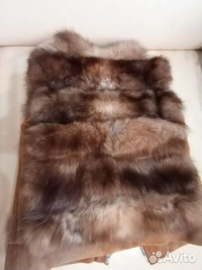 Жилетка из меха соболя размер 116