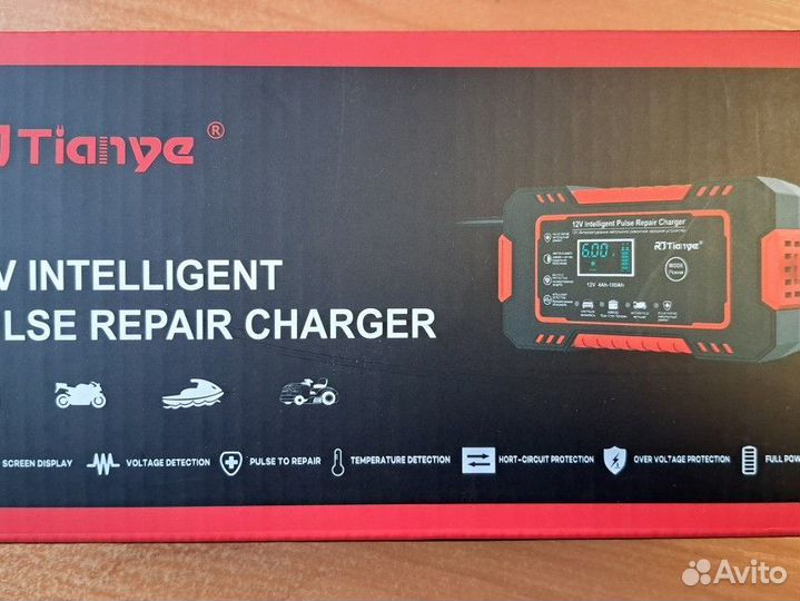 RJTianye Устройство зарядное для АКБ