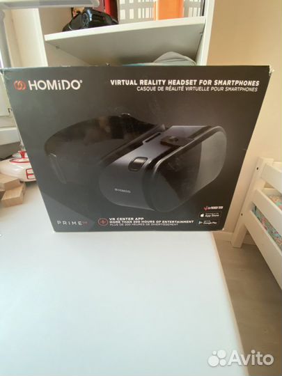 3D VR очки виртуальной реальности homido V2
