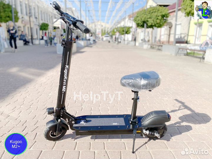 Электросамокат Kugoo M2+ новый 2024 г.в