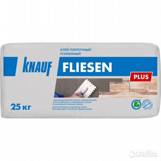 Плиточный клей Knauf Fliesen Plus 25 кг