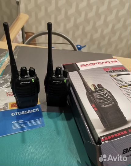 Рация комплект 15 км новые