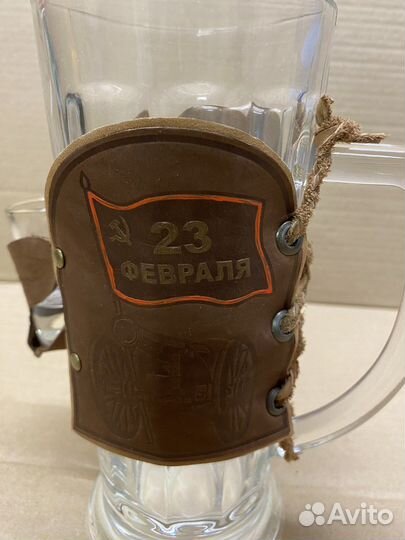 Кружка пивная с рюмкой