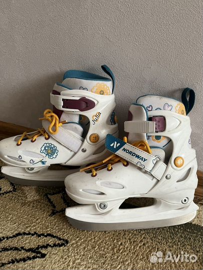 Коньки для девочки раздвижные