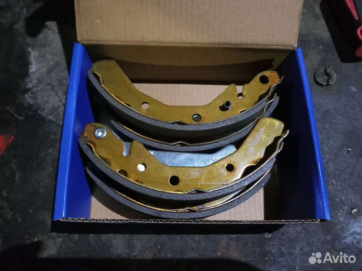 Тормозные колодки на DW Matiz M100,M150, а также н