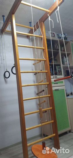 Шведская стенка деревянная бу