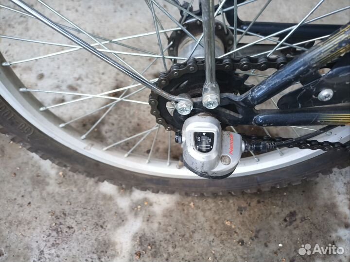 Велосипед складной с планетарной втулкой