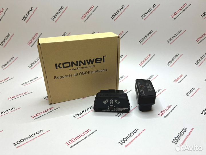 Сканер Konnwei KW903 OBD2 v.1,5 Pic18F25K80 ELM327