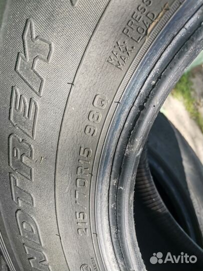 Dunlop Grandtrek SJ6 215/70 R15 98Q