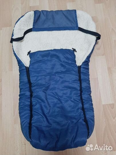 Зимний меховой конверт