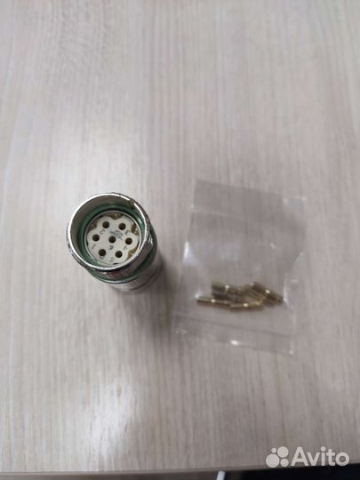 Разъёмы M23 прямой штекер 6 контактов IP67