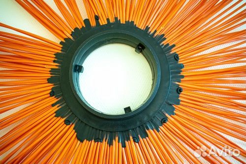 Щетка дисковая 120х550 мм б/п (Т) (зима, люкс)