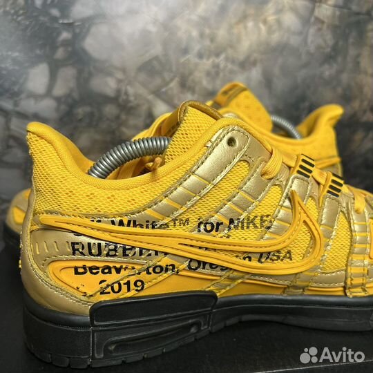 Off-White Nike Air Rubber Dunk 'University Gold'