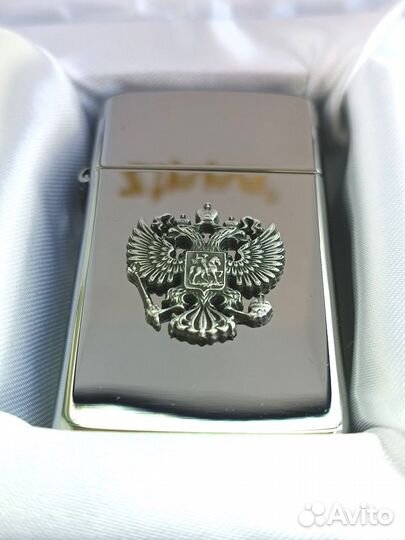 Zippo 1610 Slim Silver 925 коллекционная оригинал
