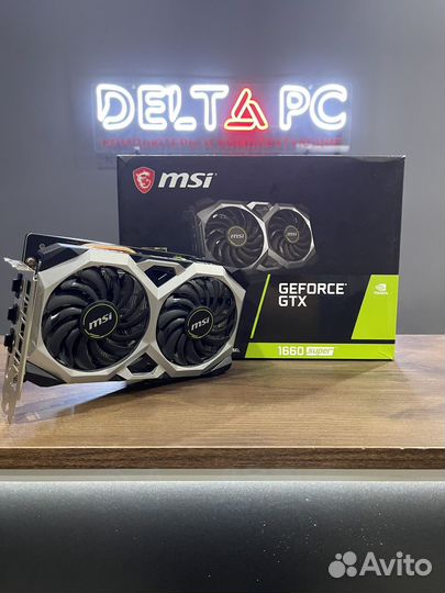 Видеокарта GTX 1660 Super MSI Ventus