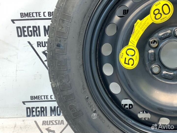 Запасное колесо 125/85 R16 Volvo S40 V50 C30 V40