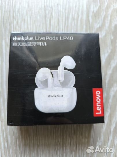 Наушники Lenovo Live Pods LP40