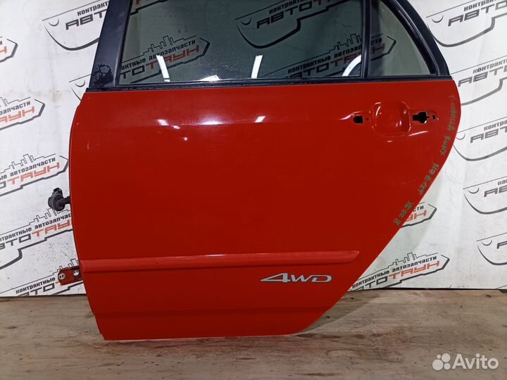 Дверь toyota allex corolla runx NZE121 NZE124 ZZE122 ZZE123 ZZE124 6700413300 задняя левая красный