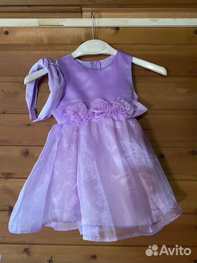 Платье для девочки 74