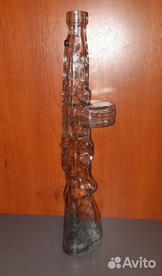 Бутылка стеклянная. Пистолет Пулемёт Шпагина. ппш