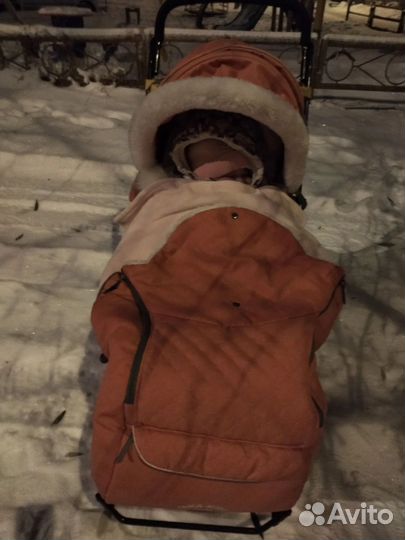 Коляска санки