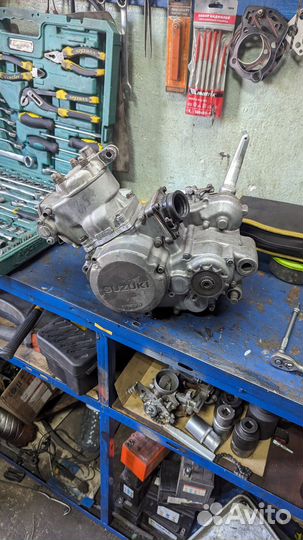 Двигатель Suzuki rm125 после ремонта
