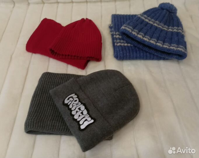 Комплект шапка и снуд